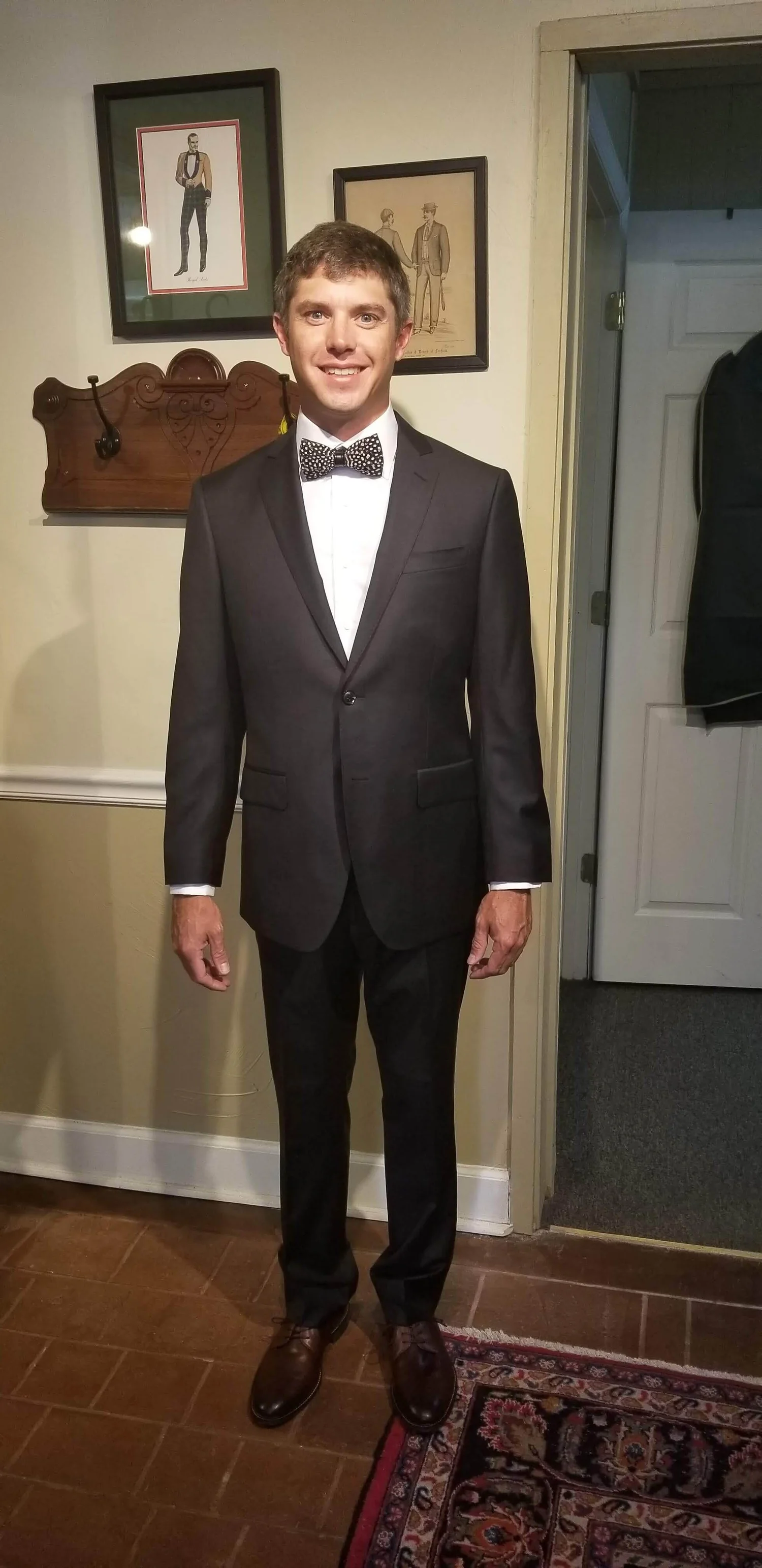 Arron's custom wedding clothing
