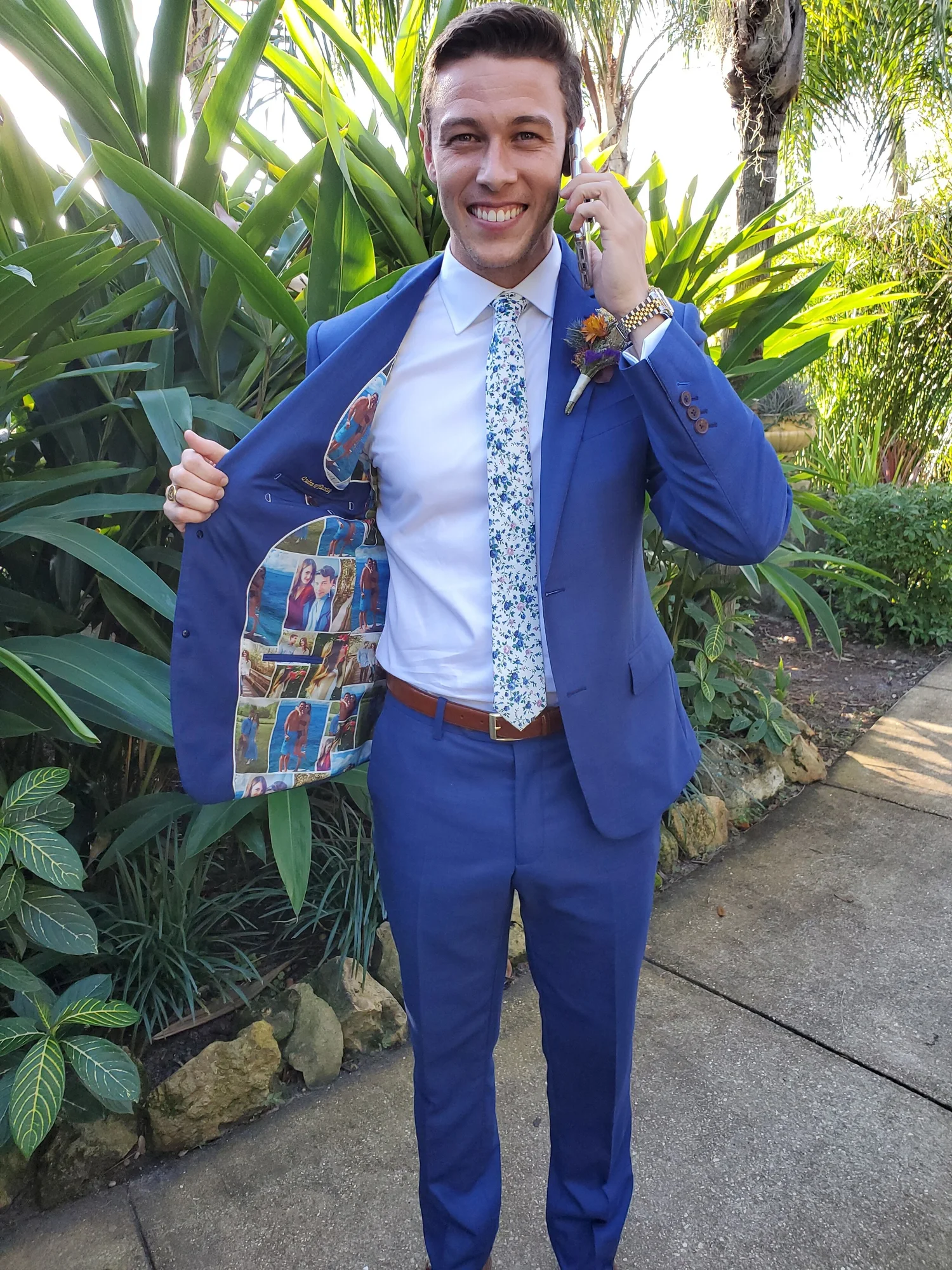 Arron's custom wedding clothing